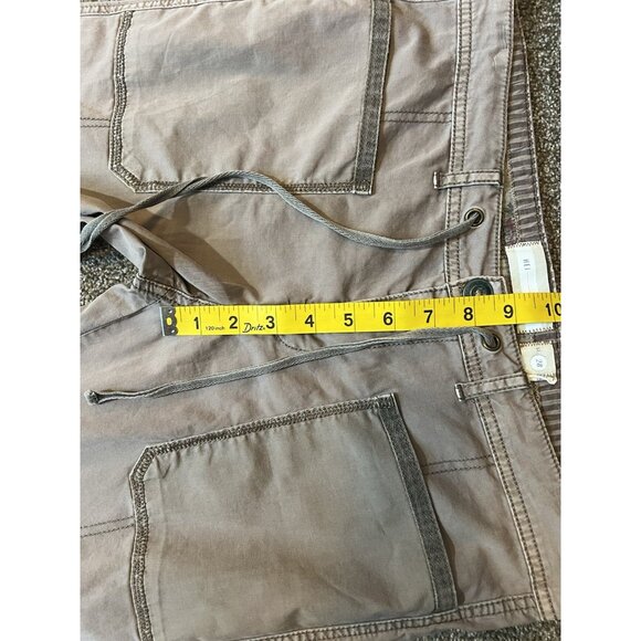 Anthropologie Hei Hei Women’s Pants Size 28 Brown Zipper Stretch Pockets - Picture 6 of 15